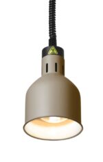 Höhenverstellbare Wärmelampe, zylinderförmig, HENDI, Beige, 230V/375W, ⌀175x(H)250mm – Bild 4