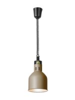 Höhenverstellbare Wärmelampe, zylinderförmig, HENDI, Beige, 230V/375W, ⌀175x(H)250mm – Bild 2