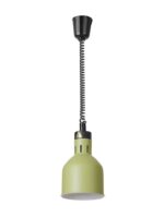 Höhenverstellbare Wärmelampe, zylinderförmig, HENDI, Grün, 230V/375W, ⌀175x(H)250mm