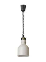 Höhenverstellbare Wärmelampe, zylinderförmig, HENDI, Weiß, 230V/375W, ⌀175x(H)250mm