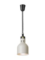 Höhenverstellbare Wärmelampe, zylinderförmig, HENDI, Weiß, 230V/375W, ⌀175x(H)250mm – Bild 2