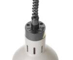 Höhenverstellbare Wärmelampe, zylinderförmig, HENDI, Weiß, 230V/375W, ⌀175x(H)250mm – Bild 4