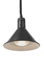 Höhenverstellbare Wärmelampe, konisch, HENDI, Schwarz, 230V/375W, ⌀275x(H)250mm