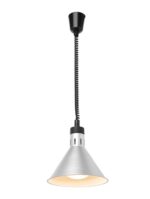 Höhenverstellbare Wärmelampe, konisch, HENDI, Silber, 230V/375W, ⌀275x(H)250mm – Bild 2