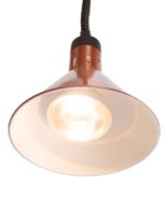 Höhenverstellbare Wärmelampe, konisch, HENDI, Kupfer, 230V/375W, ⌀275x(H)250mm – Bild 4