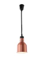 Höhenverstellbare Wärmelampe, zylinderförmig, HENDI, Kupfer, 230V/375W, ⌀175x(H)250mm – Bild 2