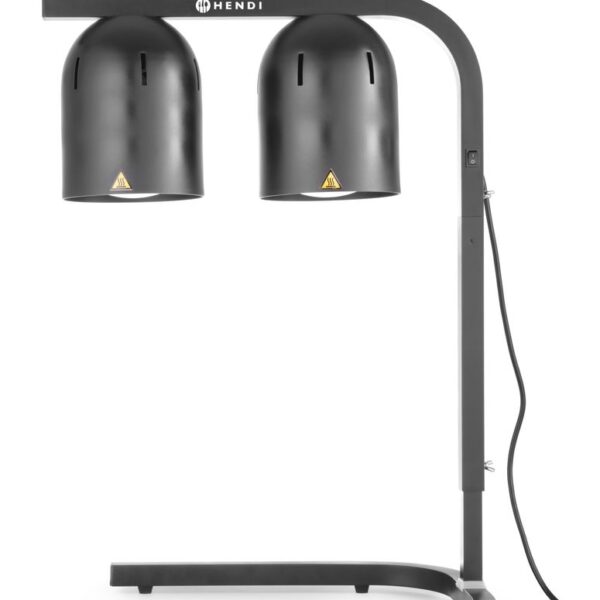 Speisenwärmer, Infrarot, HENDI, Schwarz, 230V/500W, 453x360x(H)790mm