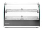 Warmhaltevitrine doppelt, HENDI, doppelt, Schwarz, 230V/800W, 554x376x(H)376mm