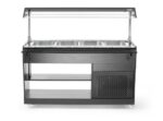 Salatbuffet, Arktic, GN 1/1, 1490L, 230V/170W, 765x1490x(H)1370mm – Bild 3