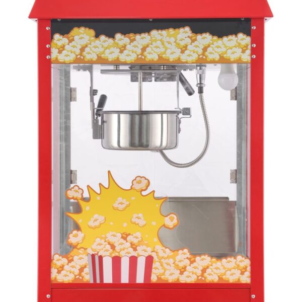 Popcorn-Maschine.