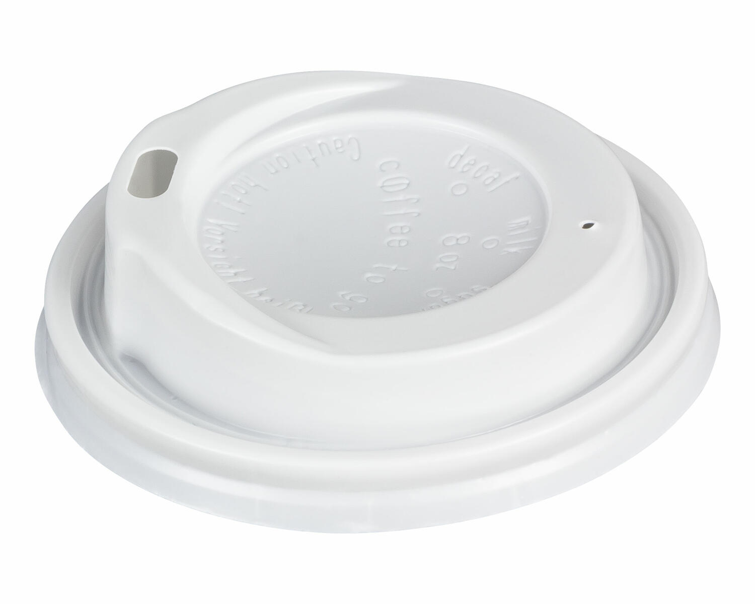 40021100 Domdeckel passend für Pappbecher - "Coffee to go" - 200ml mit 80mm O, 50 Stk. – Bild 1