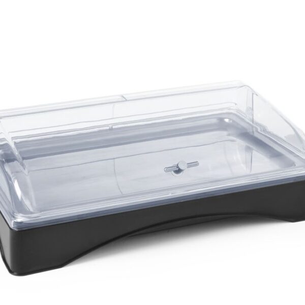 Rolltop-Display gekühlt - GN 1/1, HENDI, Set inkl. Kühlelement, 555x357x(H)175mm