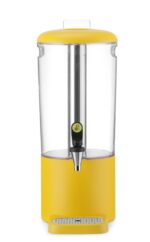 Saftspender UNIQ, HENDI, designed by Robert Bronwasser, 8L, Gelb, 318x216x(H)532mm