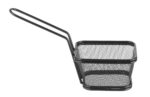 Miniatur-Frittierkörbe stapelbar, schwarz