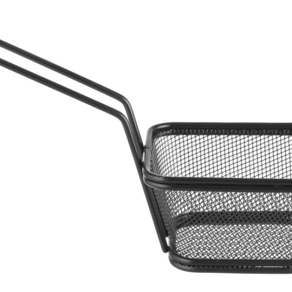 Miniatur-Frittierkörbe stapelbar, schwarz