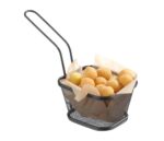 Miniatur-Frittierkörbe stapelbar, schwarz, HENDI, 130x115x(H)80mm – Bild 3