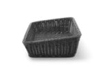 Brotkorb, abgeschrägt, HENDI, Schwarz, 400x300x(H)120mm – Bild 2