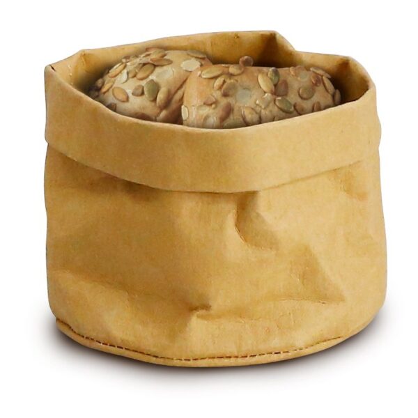 Brottasche aus Papier, HENDI, Beige, 170x170x(H)150mm