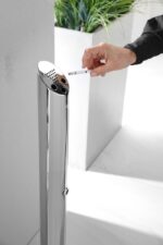 Standaschenbecher Säulenmodell, HENDI, ⌀170x(H)920mm – Bild 3