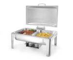 Chafing Dish GN 1/1, satiniert, HENDI, Profi Line, 9L, 570x430x(H)290mm – Bild 2