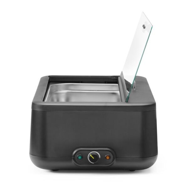Chafing Dish UNIQ, analoge Steuerung, HENDI, GN 2/3, Schwarz, 230V/500W, 403x454x(H)248mm
