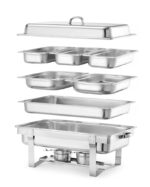 Chafing Dish Gastronorm 1/1, HENDI, Kitchen Line, 9L, 585x385x(H)315mm – Bild 5