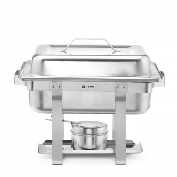 Chafing Dish Gastronorm 1/2, HENDI, Kitchen Line, 4,5L, 385x295x(H)310mm