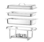 Chafing Dish Gastronorm 1/1, HENDI, Kitchen Line, 9L, 600x358x(H)295mm – Bild 6