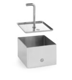 Speiseringe und Stampfer, quadratisch, HENDI, Stampfer, 64x64x(H)55mm – Bild 3