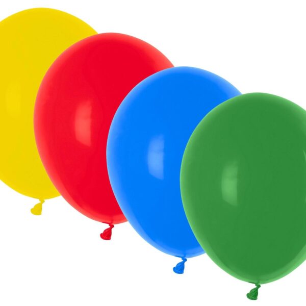 Luftballons bunt gemischt O 300 mm, Größe 'L', 100 Stk.