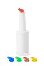Dosier- und Aufbewahrungsflasche, BarUp, 0,8L, Weiß, ⌀90x(H)300mm
