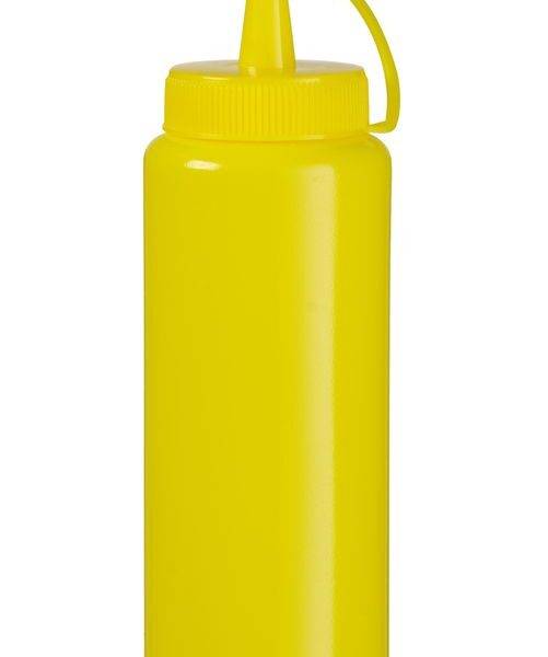 Spenderflasche, HENDI, 0,7L, Gelb, ⌀70x(H)245mm