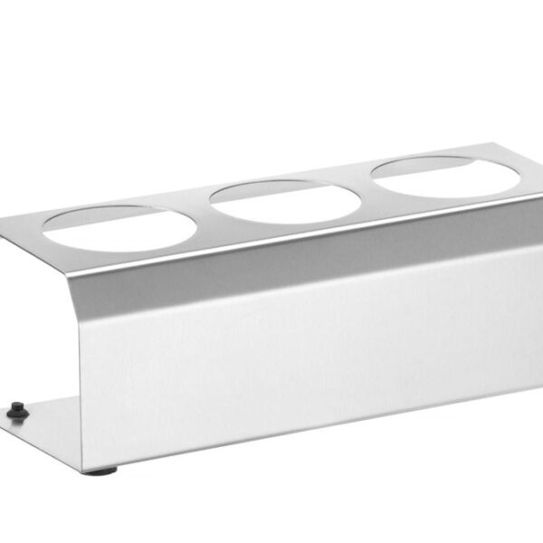 Spenderflaschen-Halter, HENDI, 3-fach, ø57 mm, 229x90x(H)78mm