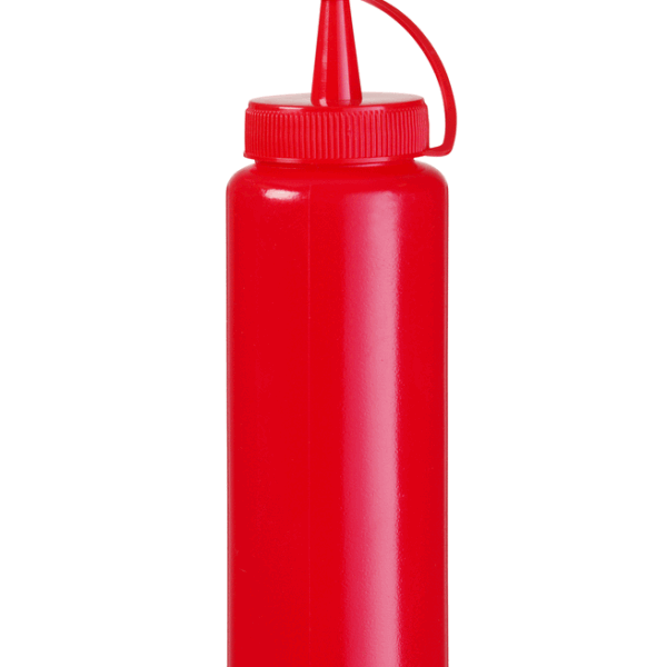 Spenderflasche, HENDI, 0,2L, Rot, ⌀50x(H)177mm