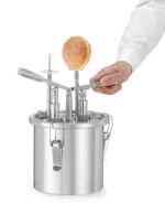 Donut-Füllspender, HENDI, 4,5L, Silber, 330x240x(H)390mm – Bild 5