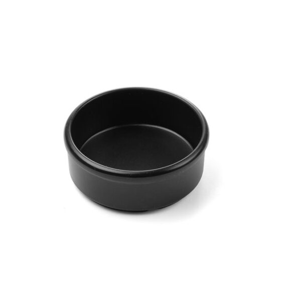 Butter- & Saucenschälchen, HENDI, Schwarz, 3 Stk., ⌀80x(H)30mm