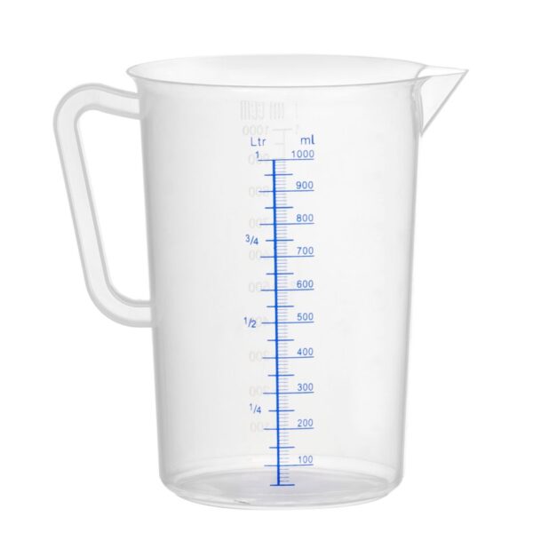 Messbecher, Polyproylen, HENDI, Kitchen Line, 1L, ⌀110x(H)170mm