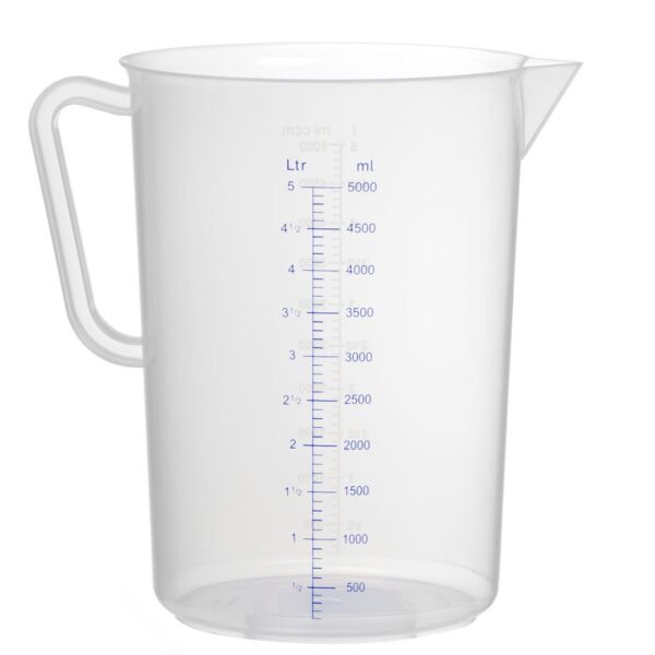 Messbecher, Polyproylen, HENDI, Kitchen Line, 5L, ⌀190x(H)270mm