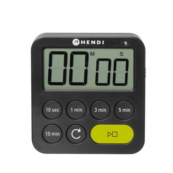 Timer, HENDI, Schwarz, 82x20x(H)88mm