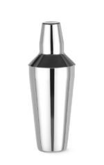 Cobbler Shaker, 3-teilig, BarUp, 0,75L, Silber, ⌀90x(H)255mm
