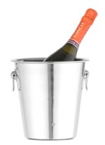 Champagnerkühler, BarUp, 3,3L, Silber, ⌀220x(H)190mm – Bild 2
