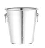 Champagnerkühler, BarUp, 3,3L, Silber, ⌀220x(H)190mm
