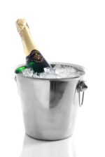 Champagnerkühler, BarUp, 3,3L, Silber, ⌀220x(H)190mm – Bild 4
