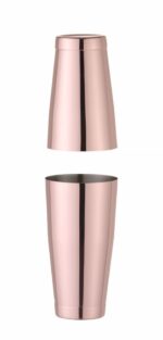 Tin-on-Tin Boston Shaker, BarUp, 0,8L, Kupfer, ⌀90mm – Bild 2