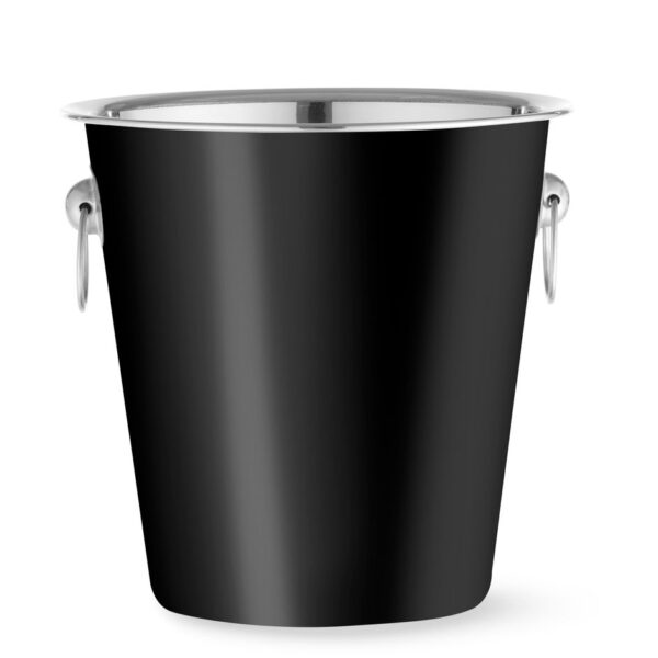 Champagnerkühler, BarUp, 3,3L, Schwarz, ⌀220x(H)190mm