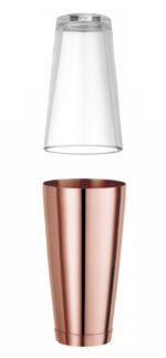 Boston Shaker, BarUp, 0,8L, Kupfer, ⌀90mm – Bild 3