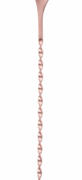 Barlöffel mit Stößel, BarUp, Kupfer, 280x35mm