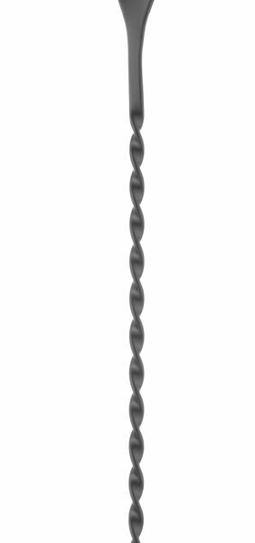 Barlöffel mit Stößel, BarUp, Schwarz, 280x35mm