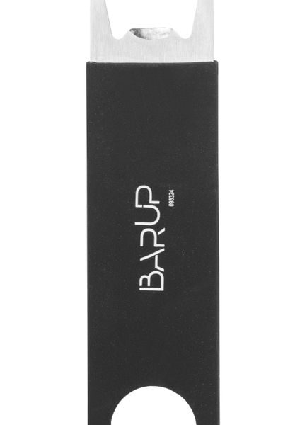 Flaschenöffner, BarUp, Schwarz, 180x40mm