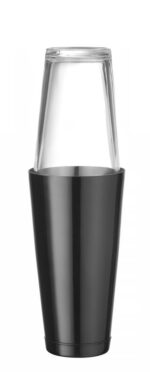 Boston Shaker, BarUp, 0,8L, Schwarz, ⌀x(H)mm – Bild 2